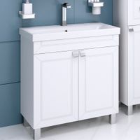 Тумба напольная с умывальником OSTIN 80 / AQUA DE MARCO 5080WCOST — фото 1, Тумбы с раковиной