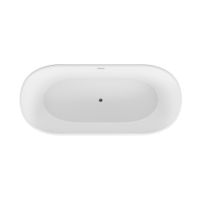 Ванна отдельностоящая Grossman Forta (170х75х58) цвет черный/белый матовый,1 место арт-GR-1503MB — фото 5, Акриловые ванны