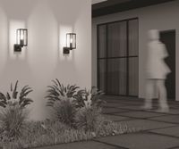 Настенный светильник (бра) Outdoor O452WL-01GFSR — фото 7, Уличное освещение