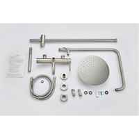 Товар: Стойка для душа Milacio Ultra ( ) нержавеющая сталь арт-MCU.151.SS - фото 7 Стойка для душа Milacio Ultra ( ) нержавеющая сталь арт-MCU.151.SS — фото 7, Душевые стойки