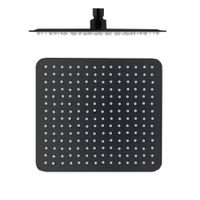 Головной душ с тропическим дождем 300х300 мм., металл, 1 режим, ЧЕРНЫЙ МАТОВЫЙ арт-KS0004CMAT — фото 1, Верхние души