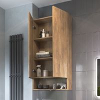 Шкаф VIGO Wing 60 подвесной дуб золотой арт-195 дуб золотой — фото 3, Шкафы для ванной