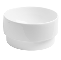 Раковина SIMAS PO-MO накладная или полувстраиваемая сверху без отверстий цвет белый PO01 — фото 1, Раковины накладные