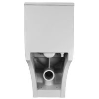 Унитаз-моноблок Azario Terni 350х670х760 напольный, безободковый, горизонтальный слив, сиденье дюропласт микролифт, цвет - белый мрамор арт-AZ-8618M — фото 8, Напольные унитазы