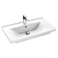 Раковина SANTEK Миранда 80 мебельная белый (WH302251) — фото 8, Раковины подвесные