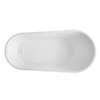 Акриловая ванна ABBER белая арт-AB9501 — фото 9, Акриловые ванны