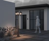 Садово-парковый светильник Outdoor O026FL-03B — фото 7, Уличное освещение