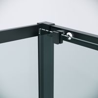 Товар: Боковая стенка Grossman Cosmo (100х195) черный матовый,стекло прозрачное, 1 место арт-200.K33.02.100.21.00 - фото 6 Боковая стенка Grossman Cosmo (100х195) черный матовый,стекло прозрачное, 1 место арт-200.K33.02.100.21.00 — фото 6, Боковые стенки