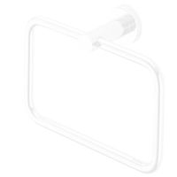 Полотенцедержатель COLOMBO DESIGN PLUS W4931.BM кольцо цвет белый матовый — фото 1, Полотенцедержатели