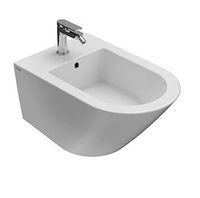 Биде GLOBO FORTY3 подвесное цвет белый матовый арт-FOS09BO — фото 1, Биде подвесные