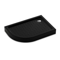 Душевой поддон Veconi Tezeo Acrylic TZ-55RB, 1000x900x150, акрил, черный TZ55RB-10090-C5 — фото 1, Душевые поддоны