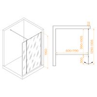 Товар: Душевая перегородка RGW WA-051Gb (WA-010Gb + Z-071Gb) 1000 351005103-16 - фото 14 Душевая перегородка RGW WA-051Gb (WA-010Gb + Z-071Gb) 1000 351005103-16 — фото 14, Душевые перегородки