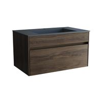 База под раковину Chiara 800 подвесная, 1 выкатной ящик soft-close, C.Oak арт-VMC-2C800CO — фото 12, Тумбы под раковину