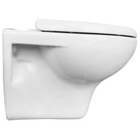 Унитаз подвесной Azario STELLA 370х400х550 ободковый, с быстросъемным сидением микролифт, белый арт-AZ-VT005+AZ-VT005sc — фото 7, Подвесные унитазы