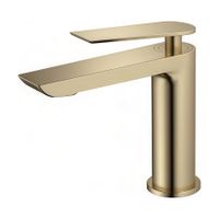 Смеситель для раковины Maretti Campanella CP32RF847, золотой сатин — фото 1, Смесители для раковины