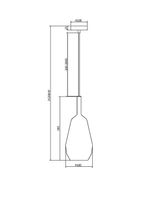 Подвесной светильник Maytoni MOD271PL-01B9 — фото 8, Подвесные светильники