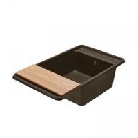 Мойка для кухни Беллис 87 870x510x250 мм, прямоуг., кофе 1A724832BS280 — фото 5, Кухонные мойки