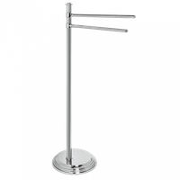 Стойка COLOMBO DESIGN HERMITAGE B3338 с полотенцедержателем цвет хром — фото 3, Душевые стойки
