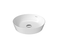 Раковина, Duravit, Cape Cod, шгв 430*430*100, отверстия для смесителя-отсутствуют, цвет раковины-белый глянцевый арт-2328430000 — фото 1, Раковины встраиваемые сверху