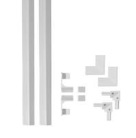 Бордюр BERGES для ванн и душевых поддонов (комплект) 1950/15мм х 2 арт-051031 — фото 2, Экраны для ванн