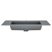 Раковина VCB-13800G из кварца, цвет серый — фото 1, Раковины встраиваемые сверху