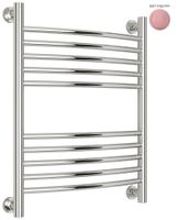 Полотенцесушитель водяной Сунержа Богема+ выгнутая 600х500 RAL 3015 Светло-розовый арт-3015-0221-6050 — фото 4, Водяные полотенцесушители