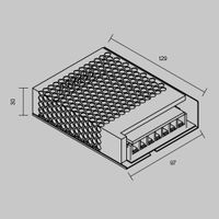 Товар: Источник напряжения Led Strip 811008 - фото 3 Источник напряжения Led Strip 811008 — фото 3, Комплектующие для освещения