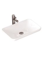 Раковина Velvex E408D — фото 1, Раковины накладные