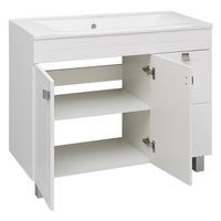 Тумба напольная OSTIN 100 /2дв+2ящ/ AQUA DE MARCO 2100WCOST/1 — фото 4, Тумбы под раковину