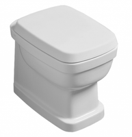 Унитаз SIMAS EVOLUTION Напольный приставной цвет белый EVO01 — фото 1, Подвесные унитазы