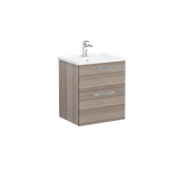 Root Тумба 60 см с раковиной 2 ящика кордоба VITRA арт-68271 — фото 1, Тумбы с раковиной