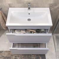 Тумба под раковину VIGO Neo 80 напольная белый арт-329 — фото 4, Тумбы под раковину