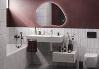 Товар: Раковина КВАДРО Про 100, правая арт-1A733231QA01R - фото 5 Раковина КВАДРО Про 100, правая арт-1A733231QA01R — фото 5, Раковины подвесные