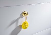 AQ4101BG ЕВРОПА крючок, шлиф. золото — фото 3, Крючки для полотенец