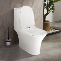 Унитаз-компакт Azario FRENTO 340x650х770 безободковый, в комплекте с бачком и сиденьем микролифт арт-AZ-2311 — фото 13, Напольные унитазы