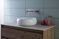 Раковина накладная Aquanet 36 арт-ROUND-1 — фото 9, Раковины накладные