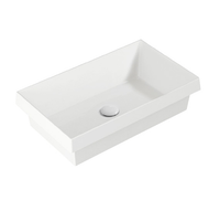 Раковина SIMAS AGILE встраиваемая сверху без отверстий цвет белый AG60IN — фото 1, Раковины встраиваемые сверху