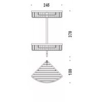 Полочка корзинка COLOMBO DESIGN ANGOLARI B9617 угловая двойная с крючком цвет хром — фото 1, Полки