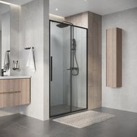 Товар: Дверь в нишу Niagara Nova NG-34-12AGR (120х195) раздвижная,графит,стекло прозрачное,1 место - фото 5 Дверь в нишу Niagara Nova NG-34-12AGR (120х195) раздвижная,графит,стекло прозрачное,1 место — фото 5, Раздвижные душевые двери