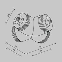 Комплектующие для систем освещения с токоведущими элементами Technical арт-CA017TX-B — фото 5, Комплектующие для освещения