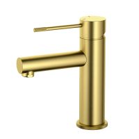 Смеситель для раковины Timo Saona 2361/20F золото шлифованное — фото 1, Смесители для раковины