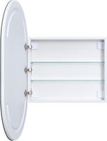 Товар: Зеркальный шкаф Aquanet Монте 60 белый, с LED подсветкой 00344788 - фото 8 Зеркальный шкаф Aquanet Монте 60 белый, с LED подсветкой 00344788 — фото 8, Зеркальные шкафы в ванную