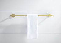 Товар: AQ4214BG ОБЕРОН полотенцедержатель 600 мм, шлиф. золото - фото 5 AQ4214BG ОБЕРОН полотенцедержатель 600 мм, шлиф. золото — фото 5, Полотенцедержатели