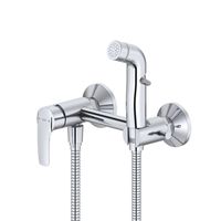 Смеситель с гигиеническим душем, глянцевый хром, Ray, IDDIS, арт-RAYSB00i08 — фото 2, Гигиенические души