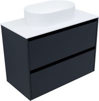 Тумба под раковину Allen Brau Activity 90 антрацит матовый/черный браш арт-1.34005.AM — фото 10, Тумбы под раковину