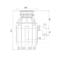 Товар: Измельчитель пищевых отходов бытовой Bone Crusher 910 AS арт-BC910 - фото 2 Измельчитель пищевых отходов бытовой Bone Crusher 910 AS арт-BC910 — фото 2, Измельчители пищевых отходов