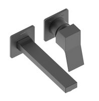 Товар: Смеситель для раковины Bossini Aki настенный встраиваемый внешняя часть цвет черный матовый арт-Z00731.073 - фото 3 Смеситель для раковины Bossini Aki настенный встраиваемый внешняя часть цвет черный матовый арт-Z00731.073 — фото 3, Смесители для раковины