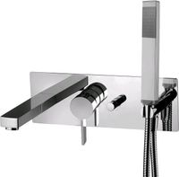 Смеситель для ванны с душем Paffoni Rock (с внутренней частью) арт-RO001CR — фото 1, Смеситель для ванны