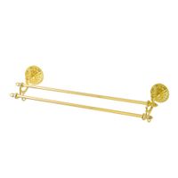 VERSAILLES Полотенцедержатель, L71 см двойной, золото 32646 — фото 1, Полотенцедержатели