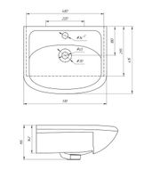 Раковина УЮТ-50 (Киров) 659 — фото 2, Раковины